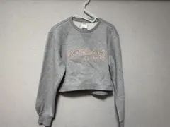 Reebok グレー クロップドスウェット Mサイズ