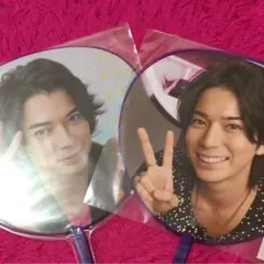 嵐 ミニうちわ 松本潤 未使用