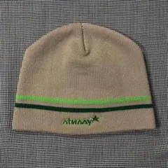 USA製 90s old stussy 小文字ロゴ ニットキャップ ステューシー