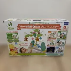 タカラトミー ディズニー えらべる回転6WAYジムにへんしんメリー