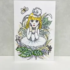 手描き少女イラスト