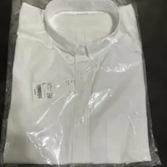 UNIQLO ユニクロ　EFCブロードシャツ　長袖　ホワイト　L