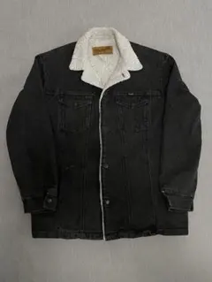 90s wrangler ラングラー 先染め ブラック ランチジャケット