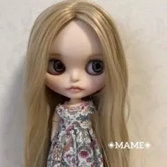 アイシードールカスタム ♡白肌・アッシュブロンドストレート♡