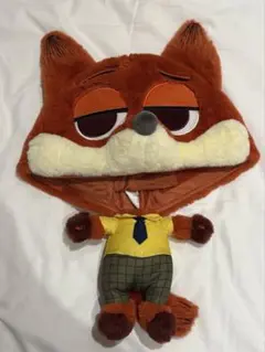 【上海ディズニー限定】ズートピア ニック マスコットファンキャップ