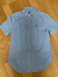 美品】Polo Ralph Lauren ストライプ 半袖シャツ 【値下げ】 - メルカリ