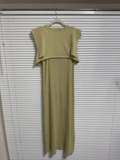 【Heather】定価8,250円！ボレロ2ロングワンピース