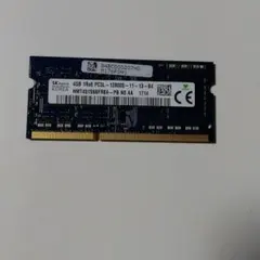 SK hynix ノートPC用メモリ 4GB PC3L-12800S