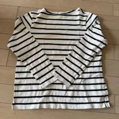 【匿名配送】UNIQLO ユニクロ ボーダー 長袖Tシャツ L