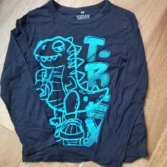 H&M T-Rex 長袖カットソー 6X/7　恐竜