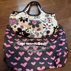 Think Bee! シンクビー 花柄 トートバッグのサムネイル