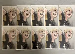 ハイキュー　宮侑　思い出スナップ　カード　10枚