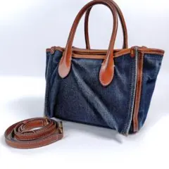 ポロラルフローレン 2way デニムショルダーバッグ 斜めがけ可