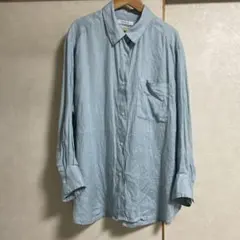 SIMPLICITÉ European Flax リネンシャツ ライトブルーのサムネイル