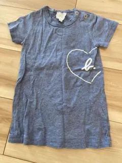 アニエスベー　ハートプリント Tシャツ　1an 80