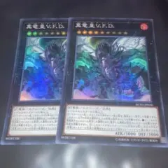 100 真竜星 V.F.D. スーパーレア 2枚セット