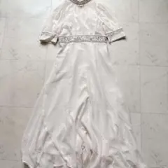 マーキュリーデュオ カラーエンブロイダリー ドレス ハーフ　結婚式