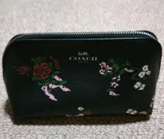 【COACH コーチ】花柄のポーチ⭐️