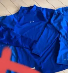 イコン様専用　青の長袖ハイネックアンダーシャツ3点