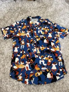 【美品】PEARLY GATES パーリーゲイツ 半袖ポロシャツ ブルーサイズ5のサムネイル