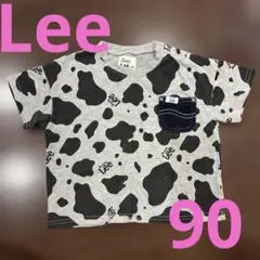 Lee Tシャツ　ベビー　キッズ　牛柄　グレー　サイズ90のサムネイル