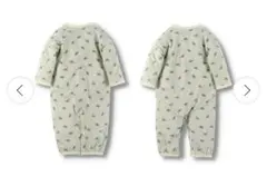 恐竜柄肌着付き2WAYオール