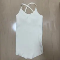 JEANASIS ジーナシス カップ付きクロスキャミ