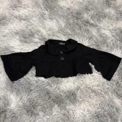 COMME CA ISM ブラックカーディガン 90サイズ