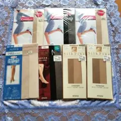 アツギ　コンフォート3足 アツギ　ショートストッキング4足