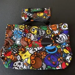 未使用新品！BABY MILO 総柄 フリース ミニドラム 2WAY バッグ - メルカリ