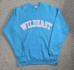 ジャージーズ　スウェット　ＸＬ　ブルー　カレッジロゴ　ＵＳＡ製　８０ｓ　９０ｓ