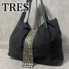 TRES archive studs leater tote bag y2k - メルカリ