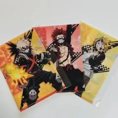 僕のヒーローアカデミア 爆豪勝己 切島鋭児郎 上鳴電気 クリアファイル