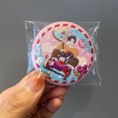 Disney Characters 刺繍缶バッジビスケット2 シュガー・ラッシュのサムネイル