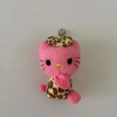petit kitty マスコットコレクション キティ ピンク　ヒョウ柄　平成