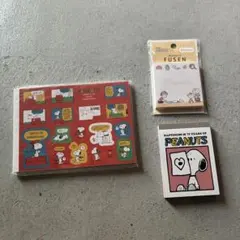 M様専用　PEANUTS スヌーピー メモ帳　2点セット