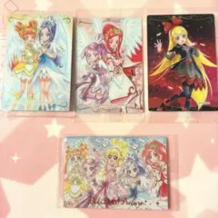 プリキュア ウエハース ドキドキ！プリキュア 4枚セット