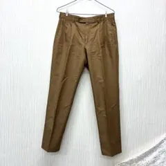 エルメネジルド ゼニア クチュール スラックスパンツ センタープレス ベージュのサムネイル
