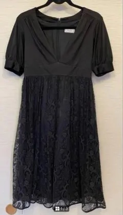 【美品】フリーサイズ　アナトリエ　 フォーマル　ワンピース M、L相当サイズ