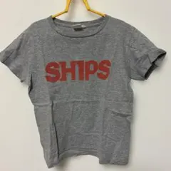 SHIPS 半袖Tシャツ グレー 130cm 美品のサムネイル