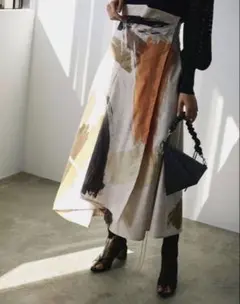 ELLIE ASYMMETRY PLEATS SKIRT AMERI - メルカリ