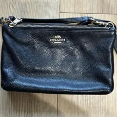 COACH レザー ショルダーバッグ　f34265