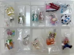 早い者勝ち！めじるしアクセサリーまとめ売り　マリオ　コリラックマ　モフサンド等