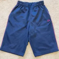 IGNIO イグニオ　ハーフパンツ バスパン　紺色ジャージ　140センチ