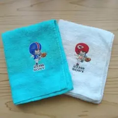 昭和レトロ　ノベルティ　フェイスタオル