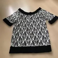 最終お値下げ中！L'EST ROSEレース柄オフショルダートップスMレストローズ