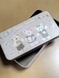 サークルオブフレンドシップ　空き缶　ダッフィー　秋　冬　缶のみ