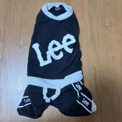 【ペットパラダイス】SSサイズ中古品 Lee 犬用 つなぎ ブラックのサムネイル