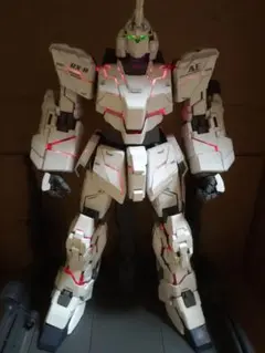 pg ユニコーンガンダム 透明サイコフレーム 多色led ガンプラ 完成品
