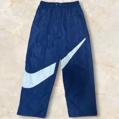ナイキ　2XL ナイロンパンツ　ジョガーパンツ　ブラック　ビッグスウッシュ　ロゴ